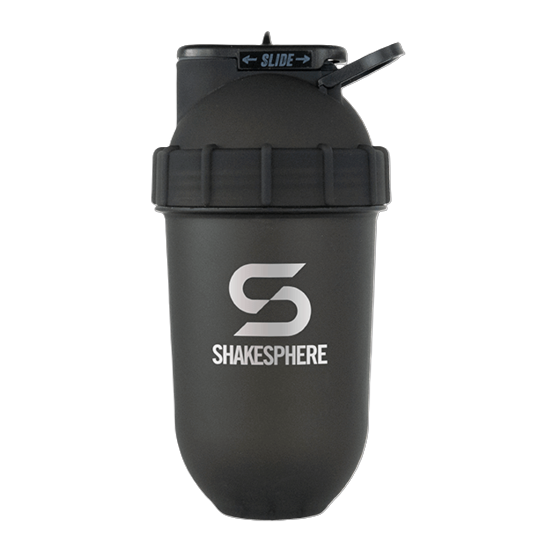Picture of ShakeSphere Tumbler Black Frosted with White Logo 700mls