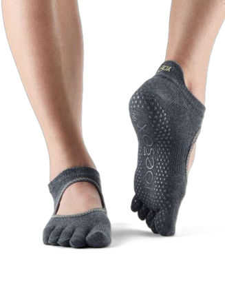 Picture of ToeSox: Full Toe Bellarina Grip Socks