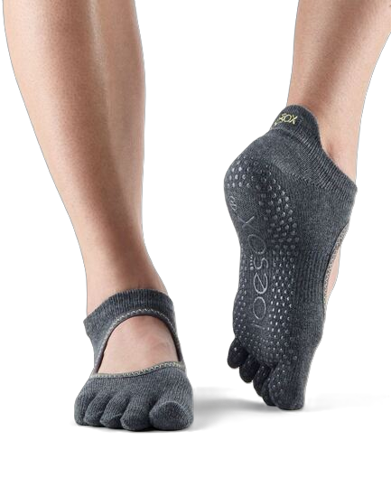 Picture of ToeSox: Full Toe Bellarina Grip Socks