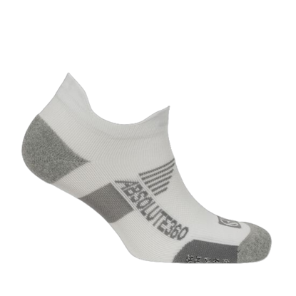 Picture of Absolute 360: Performance Running Socks: Low: White