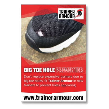 Picture of Trainer Armour - Big Toe Hole Preventer (RIGHT FOOT ONLY)