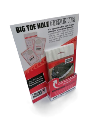 Picture of Trainer Armour - Big Toe Hole Preventer POS