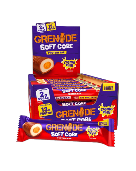 Picture of NEW: Grenade Soft Core Creme Egg ( 45g X 18 )