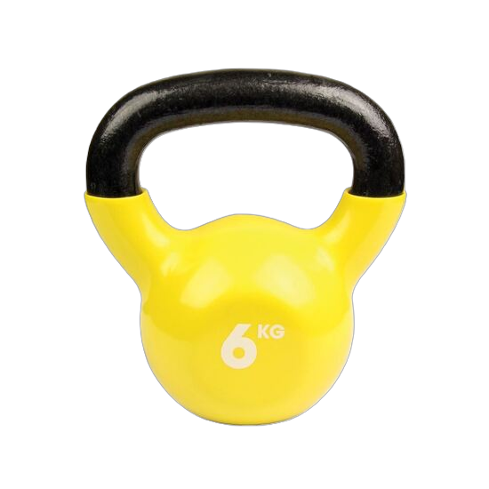 Picture of Mad Fitness: 6kg Yellow Kettlebell (FKETTLE6)