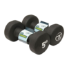 Picture of Mad Fitness: Black Neoprene 5 KG Dumbbells (Pair) (FDBELLBLK5)