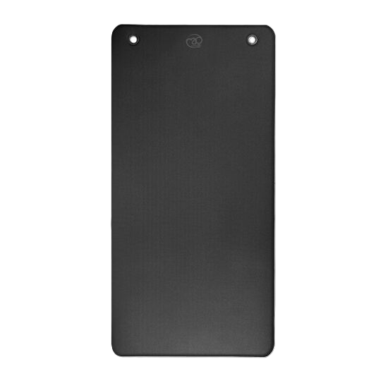 Picture of Mad Fitness: Club Aerobic Black 9.5mm Mat with Eyelets (FAMATBLK)