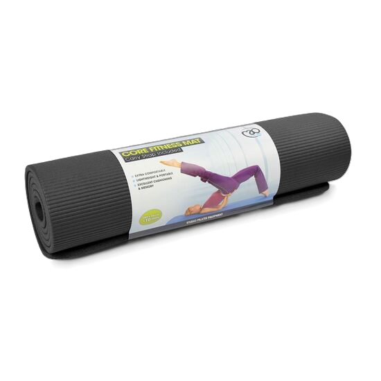 Picture of Mad Fitness: Core Fitness Mat Black 10mm (FMATNBR10-BK)