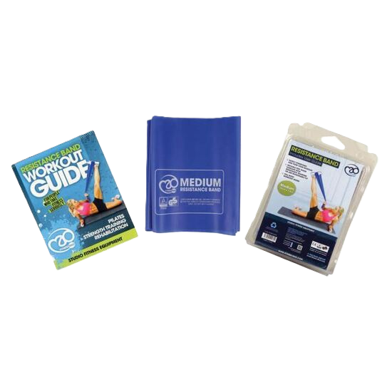 Picture of Mad Fitness: Medium Resistance Band 1.5m x 15cm & Guide (FRESBAND9M)