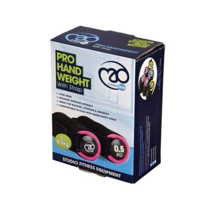 Picture of Mad Fitness: Pro Handweight 2 x 0.50Kg Pink (FDBELLHAND05)
