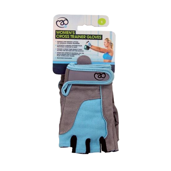 Picture of Mad Fitness: Ladies Blue Cross Training Gloves  (FGLOVECW-B)