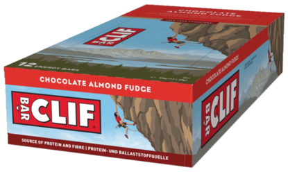 Picture of 50% OFF CLEARANCE: Clif Vegan Energy Bars  Choc Almond Fudge 12 x 68g Bars (OOD: 01/2026)