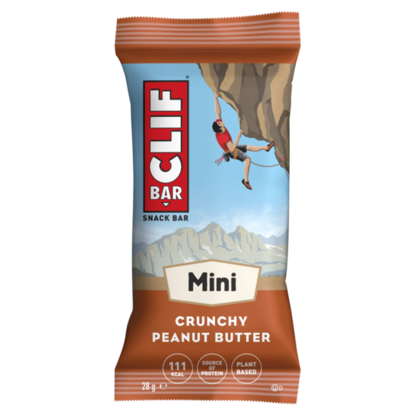Picture of 50% OFF CLEARANCE: Clif Vegan MINI Energy Bars CRUNCHY PEANUT BUTTER (10 x 28g Bars) (BB: 20/02/2026)