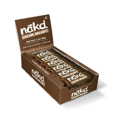 Picture of 50% OFF CLEARANCE: Nākd Vegan Energy Bars (18 x 35g Bars) COCOA DELIGHT (BB: 04/05/2026)